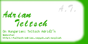 adrian teltsch business card